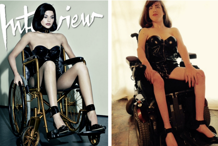 Disabled woman remakes Kylie's photos